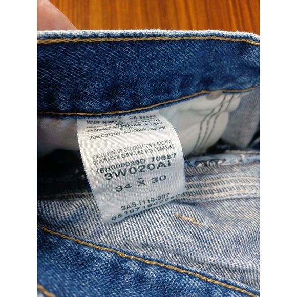 Wrangler Riggs Workwear Jeans Denim Size 34/30 Construction Tough Durable Blue - Picture 10 of 12